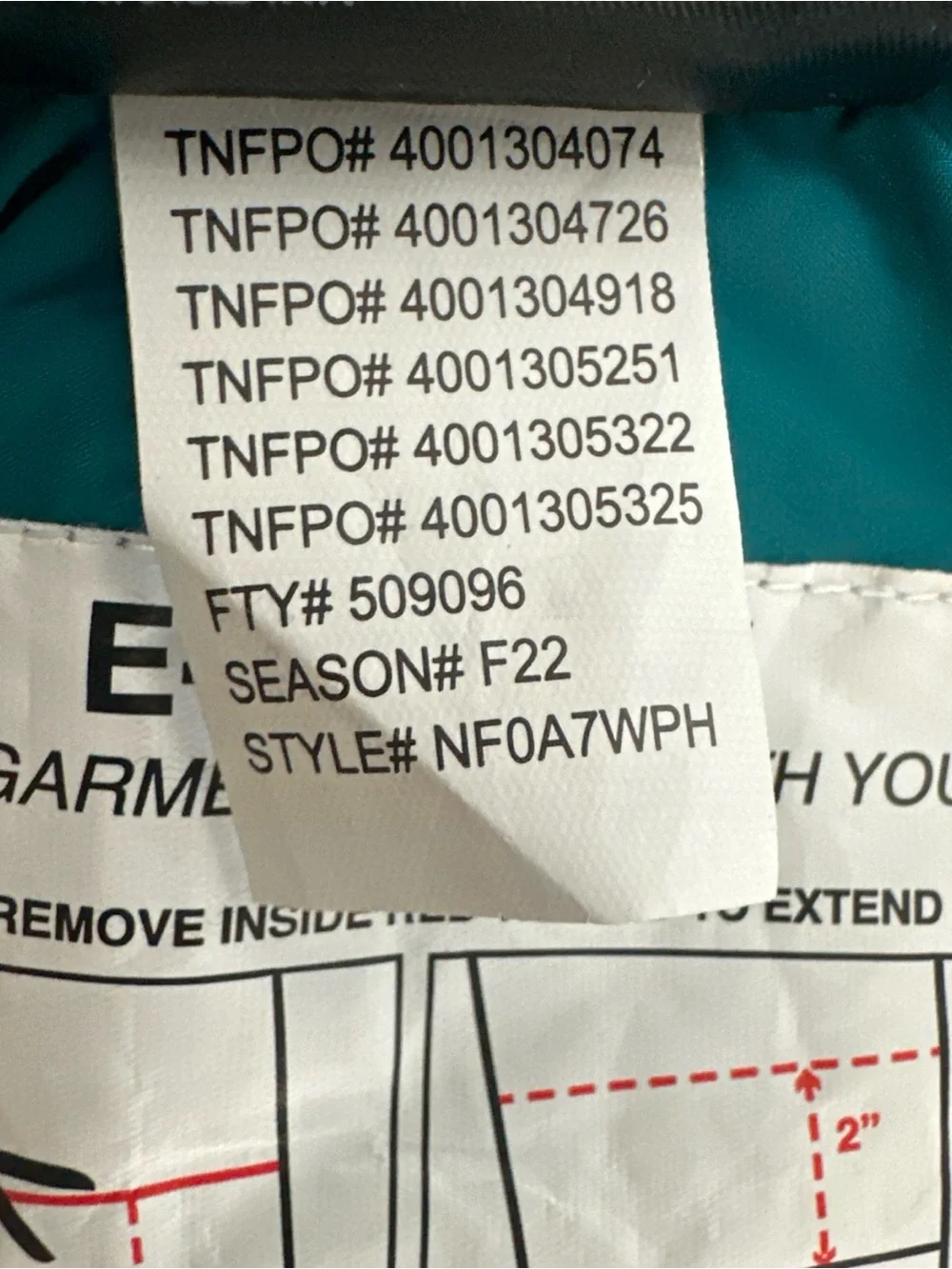 The North Face Girls Dryvent Winter Warm Snow Pants Turquoise Blue Size XS(6)